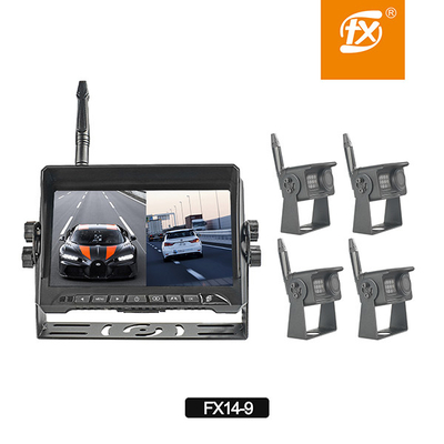 128G SD Card Max Wireless Backup Cameras 6W 7 Inch 1080P IPS Monitor