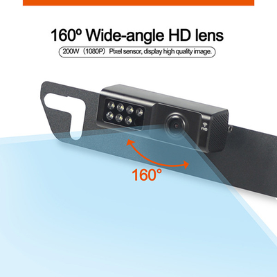 10-inch AHD digital wireless Dash Cam with DVR system AVI Video Format