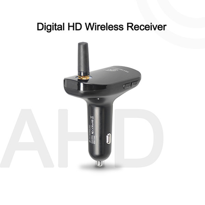 Wireless Waterproof IP69K DVR Reverse Camera AHD Receiver Black Color