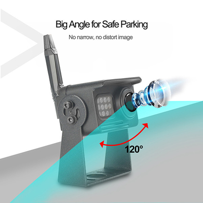 Wireless Mirror Dash Cam Backup Camera 10 Inch AHD Car Charger Receiver DVR Kit