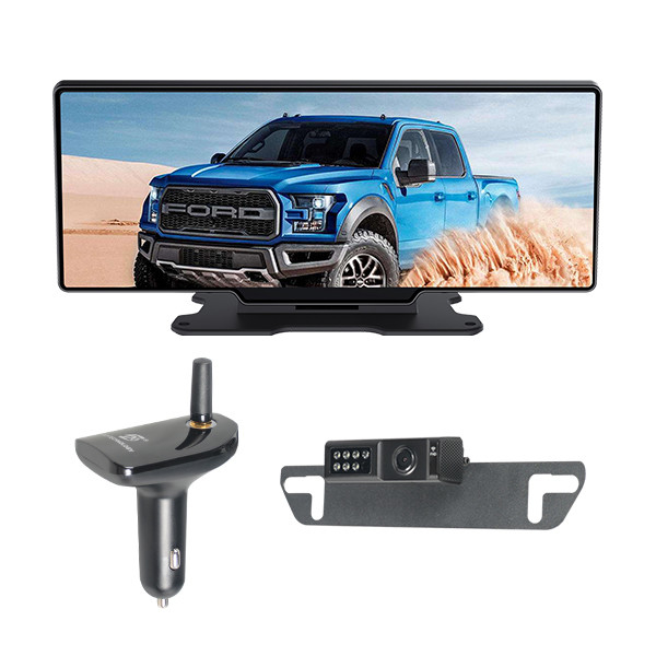 1080P Digital Wireless Vehicle Rear View Camera 12 Inch Screen 160 Degree Viewing Angle
