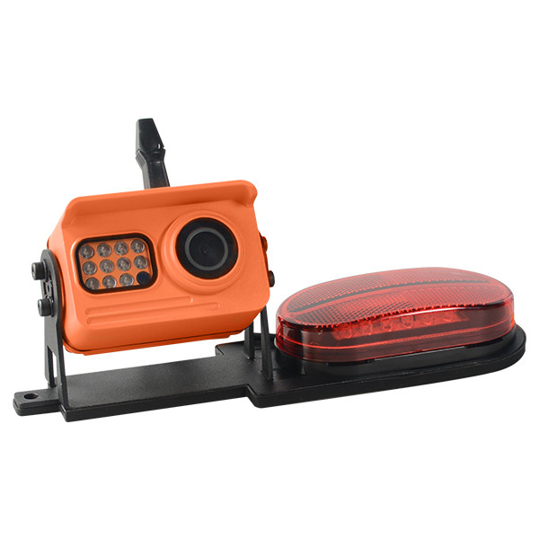 Waterproof IP69k HD Car Rear View Camera Orange Color Black Bracket