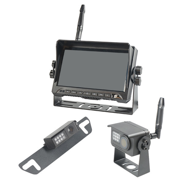 IP69K Wireless Backup Camera Systems With 7 Inch IPS Monitor Kit